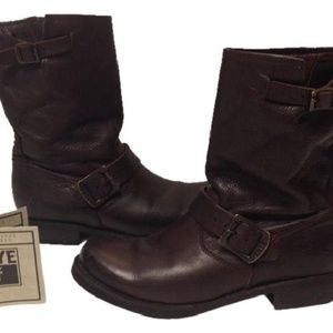 Dark Brown Veronica Shortie Boots/Booties 6.5